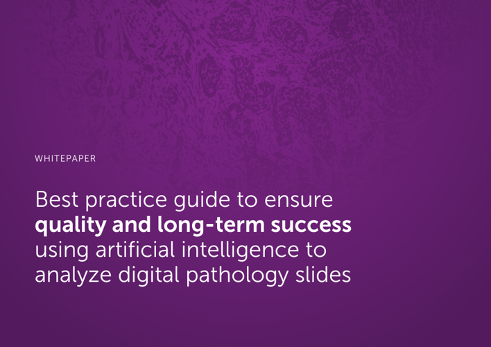 Best practice guide to ensure quality and long-term success using artificial intelligence to analyze digital pathology slides