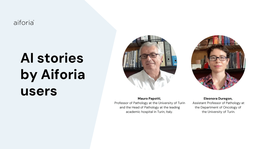 AI stories by Aiforia users: interview with Professor Papotti and Professor Duregon